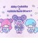 セサミストリート アビー × サンリオ キキララ A4クリアファイル (ピンク) 文具 日本製 Sanrio