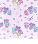 セサミストリート アビー × サンリオ キキララ A4クリアファイル (ピンク) 文具 日本製 Sanrio