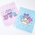 セサミストリート アビー × サンリオ キキララ A4クリアファイル (ピンク) 文具 日本製 Sanrio