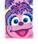 セサミストリート アビー キャラックス アップ 靴下 アパレル