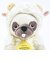 プレミアムねむねむアニマルズ ハナ フード座り抱きまくら(S) 抱き枕 寝具 ぬいぐるみ りぶはあと
