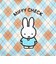 ミッフィー miffy ポーチ(A) (ブルー) MIFFY CHECK シリーズ