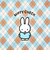 ミッフィー miffy ステーショナリーケース (ブルー) MIFFY CHECK シリーズ