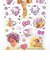 サンリオ ハローキティ ×マツケンサンバ クリアキャンディシール (ゴールド) 文具 Sanrio