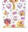 サンリオ ハローキティ ×マツケンサンバ クリアキャンディシール (ゴールド) 文具 Sanrio