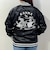 らんま1/2 リバーシブルスカジャン(L) ブラック×ブラック アパレル