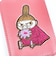 ムーミン リトルミイ サガラ刺?パスケース (ピンク) 定期入れ MOOMIN
