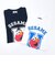 セサミストリート エルモ ユニセックスTシャツ(S) ネイビー アパレル