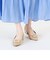 WEB限定★ビジューバックルモチーフパンプス