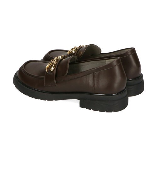 WEB限定☆オーバルチェーンモチーフローファー/25108