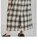 チェック柄タイトスカート