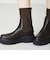 厚底リブニットブーツ/31423