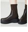 厚底リブニットブーツ/31423