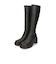 厚底ストレッチヒールロングブーツ/31514