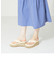 厚底サンダル