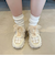 2WAYシューレースツイードスニーカー