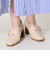 ■2025春夏新作■ウッドヒールベルトパンプス/51103