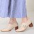 ■2025春夏新作■ウッドヒールベルトパンプス/51103