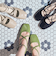 クロスデザインフラットパンプス/51119