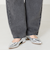 【軽量】スリットカットポインテッドトゥヒールパンプス/55105
