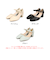 【WEB限定】アーモンドトゥセパレートパンプス/55103