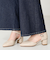【WEB限定】アーモンドトゥセパレートパンプス/55103