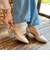 【WEB限定】アーモンドトゥセパレートパンプス/55103