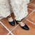 【WEB限定】アーモンドトゥセパレートパンプス/55103