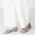 【WEB限定】クロスストラップメタリックラインサンダル/55201