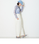 【WEB限定】クロスストラップメタリックラインサンダル/55201