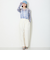 【WEB限定】クロスストラップメタリックラインサンダル/55201