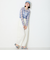 【WEB限定】クロスストラップメタリックラインサンダル/55201