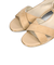 【WEB限定】クロスストラップメタリックラインサンダル/55201
