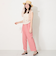 【WEB限定】ナローストラップメタリックラインサンダル/55202