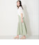 【WEB限定】ナローストラップメタリックラインサンダル/55202