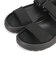 【Fit meサンダル】ニットダブルベルトサンダル