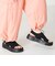 【Fit meサンダル】サイドオープンニット厚底サンダル/55207