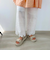 【軽量・Fit meサンダル】メタルパーツ厚底サンダル/51226