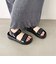 【Fit meサンダル】メタルパーツ厚底サンダル