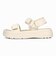 【Fit meサンダル】メタルパーツ厚底サンダル