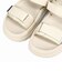 【Fit meサンダル】メタルパーツ厚底サンダル