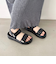 【軽量・Fit meサンダル】メタルパーツ厚底サンダル/51226