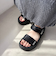 【軽量・Fit meサンダル】メタルパーツ厚底サンダル/51226