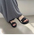 【軽量・Fit meサンダル】メタルパーツ厚底サンダル/51226