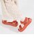 【Fit meサンダル】メタルパーツ厚底サンダル