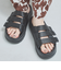 【幅広め・Fit meサンダル】【WEB限定】3本ベルトスライドサンダル/55209