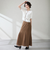 リボンデザイン甲深パンプス/55301