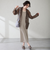 ウッドヒールベルトパンプス/51303