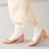 ヒールバレエパンプス/52306