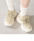 ダブルシューレース厚底スニーカー